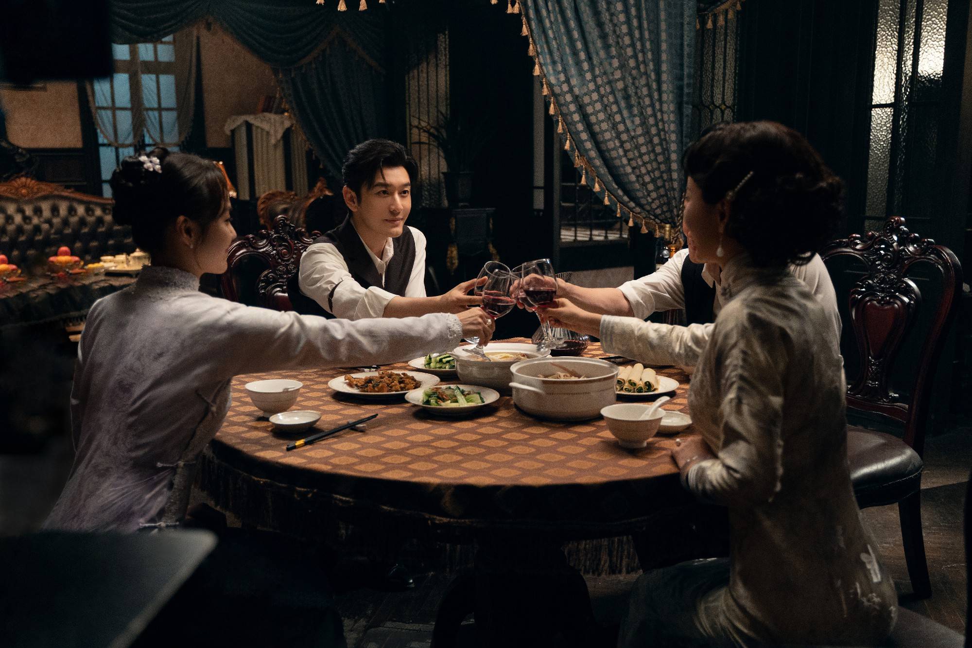 黄晓明张佳宁领衔《潜渊》定档6月9日，开启高能谍战新纪元 