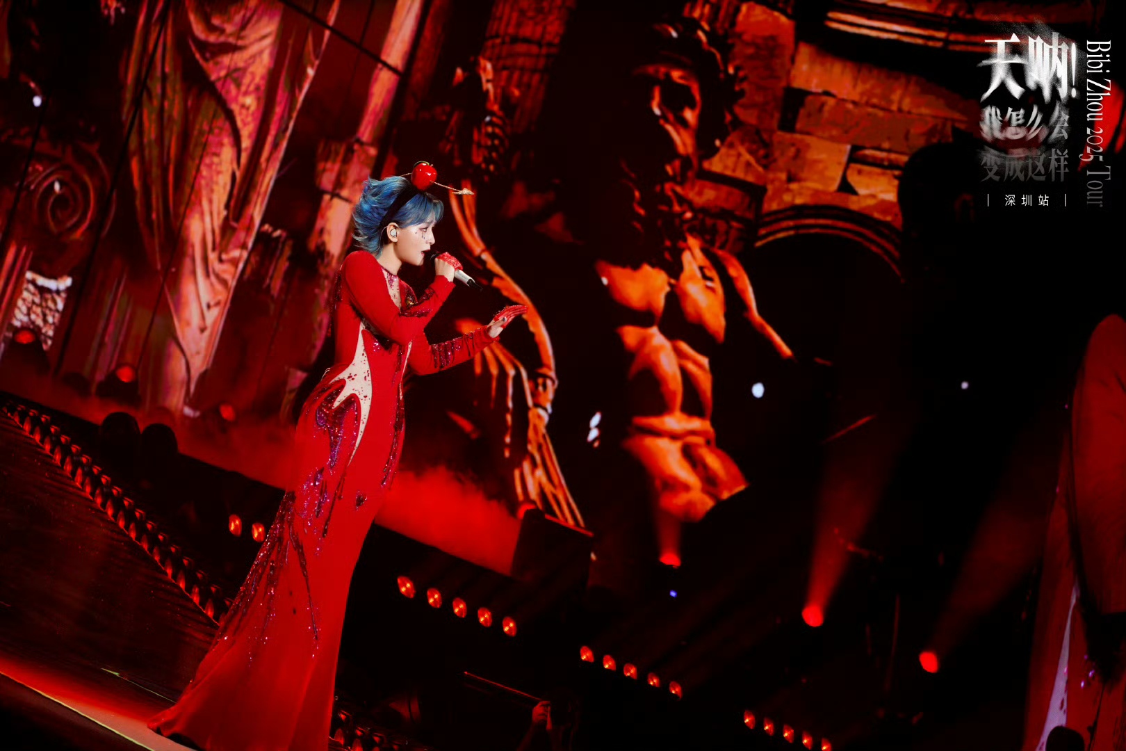 周笔畅嘉兴体育场开唱倒计时！内地首位体育场个唱女歌手引爆全城期待