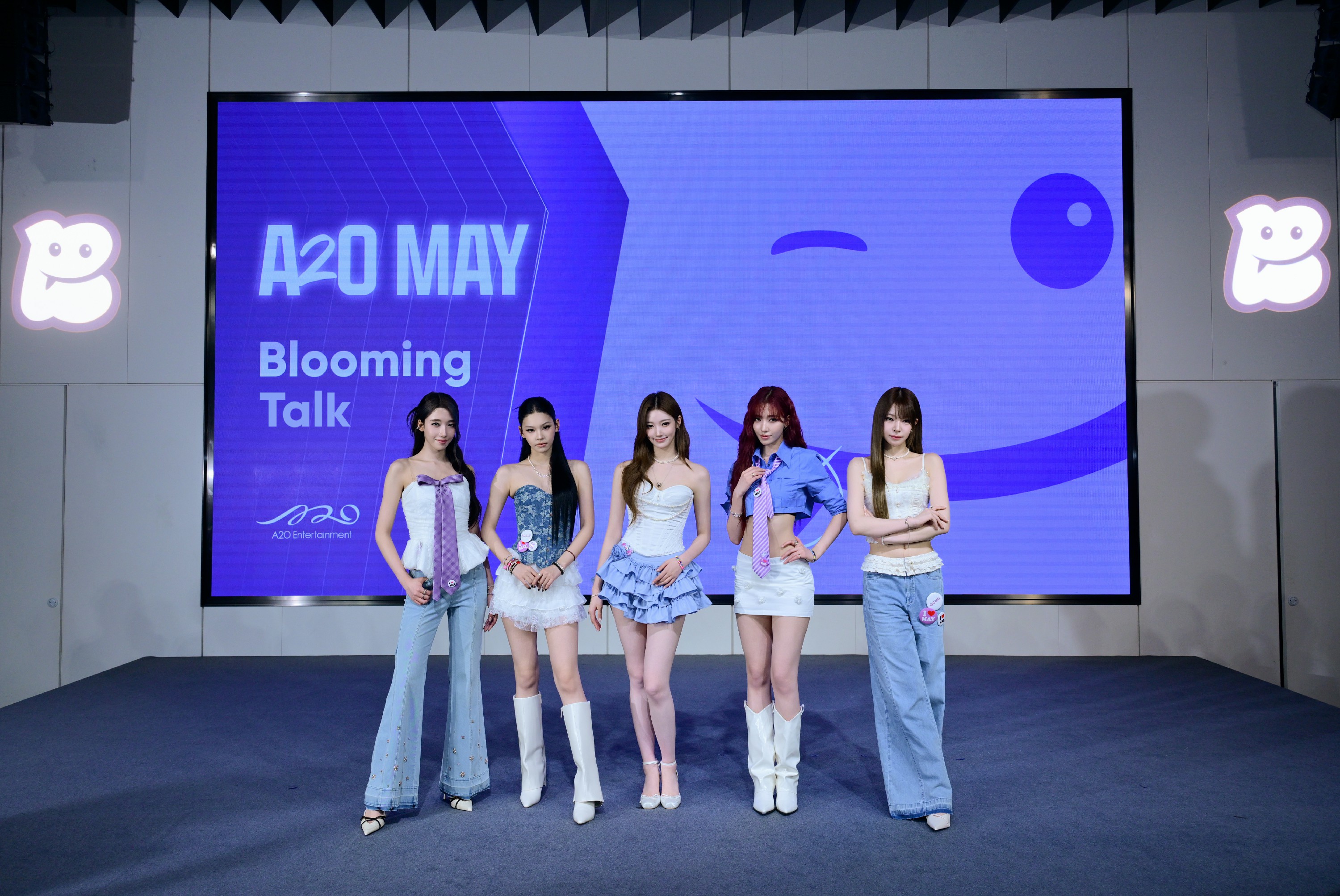 A2O MAY携手 「Blooming Talk」 成功举办全球粉丝线上线下互动见面会 
